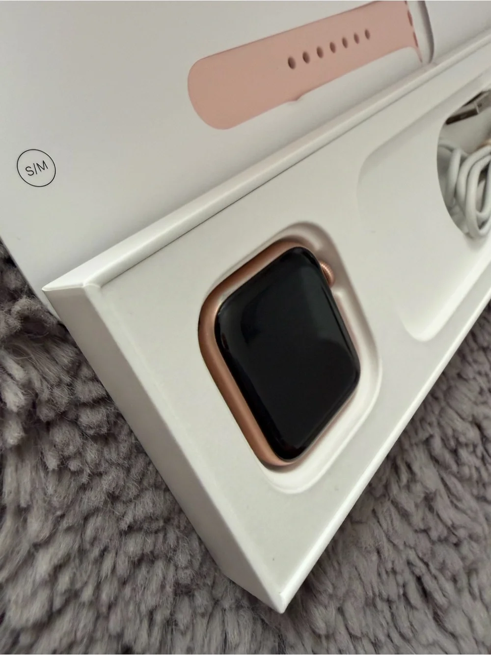 Apple Watch Bands Set - Pink and Silver Mesh